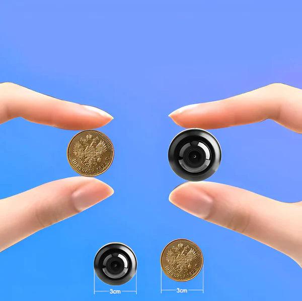 UltraVision HD Mini Spy Camera: Compact Wireless Security for Home and Office